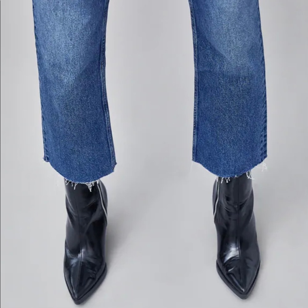 Zara High Rise Straight Leg Jeans - Picture 5 of 5